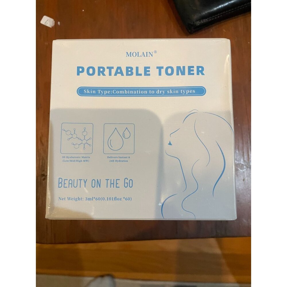 Molain Portable Toner (60 individual 3ml pads)